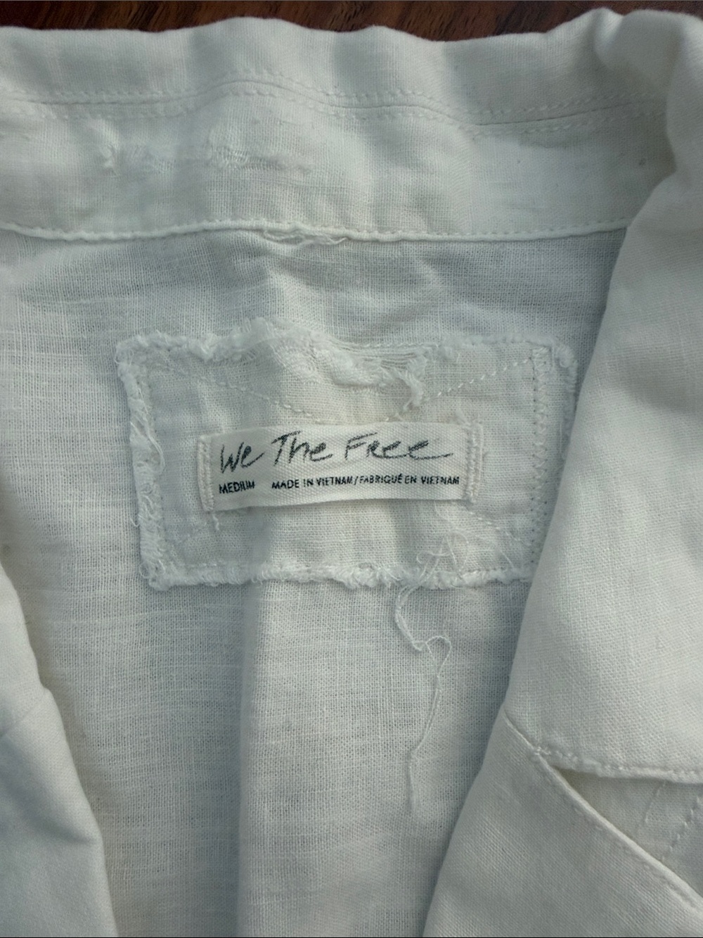 Free People Button-Front Sleeveless Shirt - Picture 3 of 4